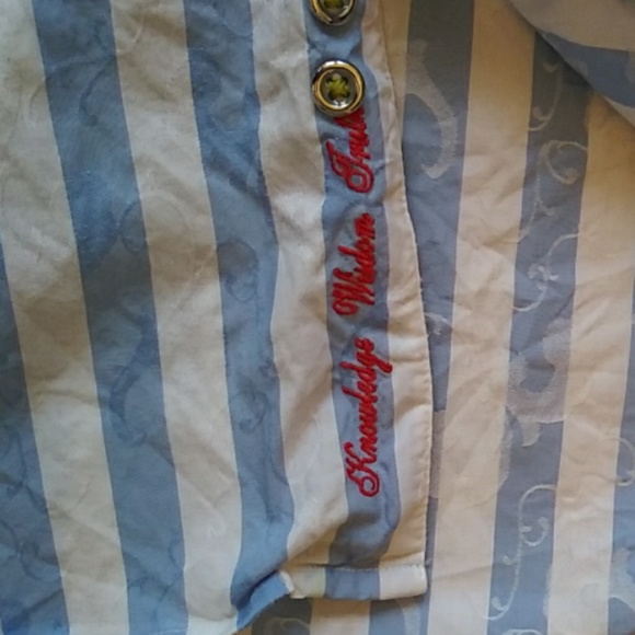 Robert Graham embroidered cuff shirt - Picture 4 of 8